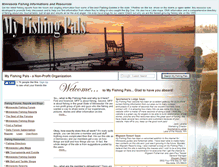 Tablet Screenshot of myfishingpals.com